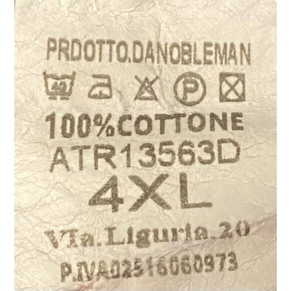 Harmont & Blaine Linen Cotton Shirt Men 4XL Blue Embroidered Logo Short Sleeve - Picture 4 of 8